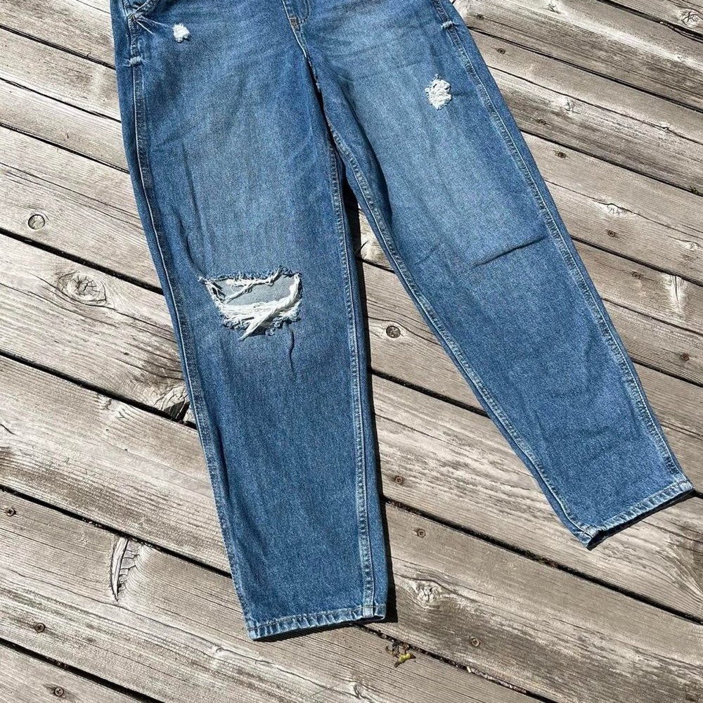 H&M Blue Denim Women's Overalls - Picture 3 of 7